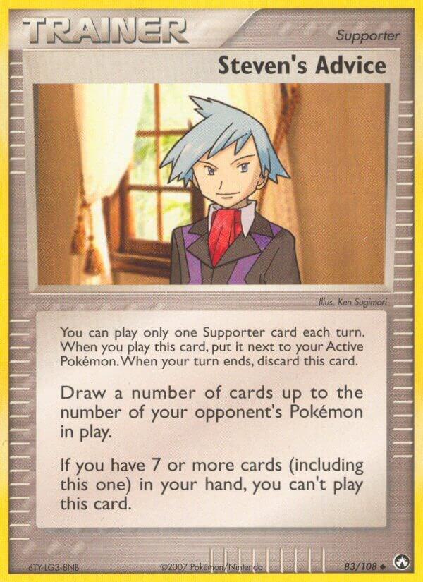Steven's Advice (EX Power Keepers)