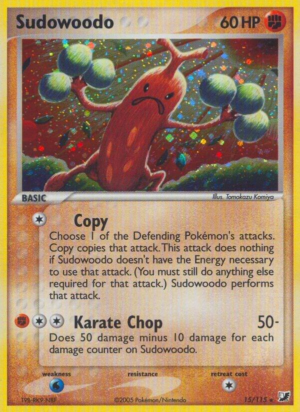 Sudowoodo (EX Unseen Forces)