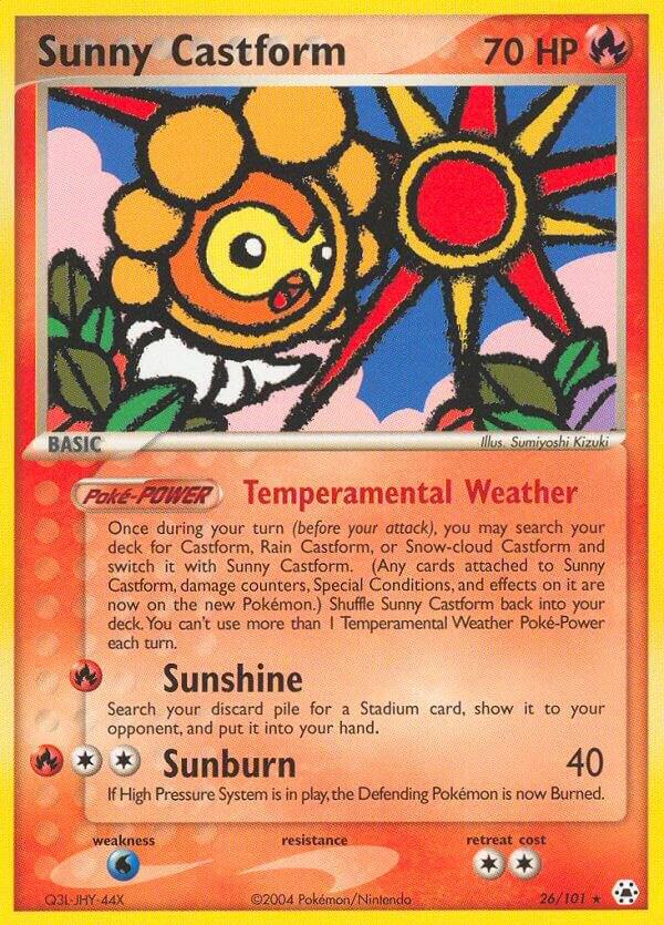 Sunny Castform (EX Hidden Legends)