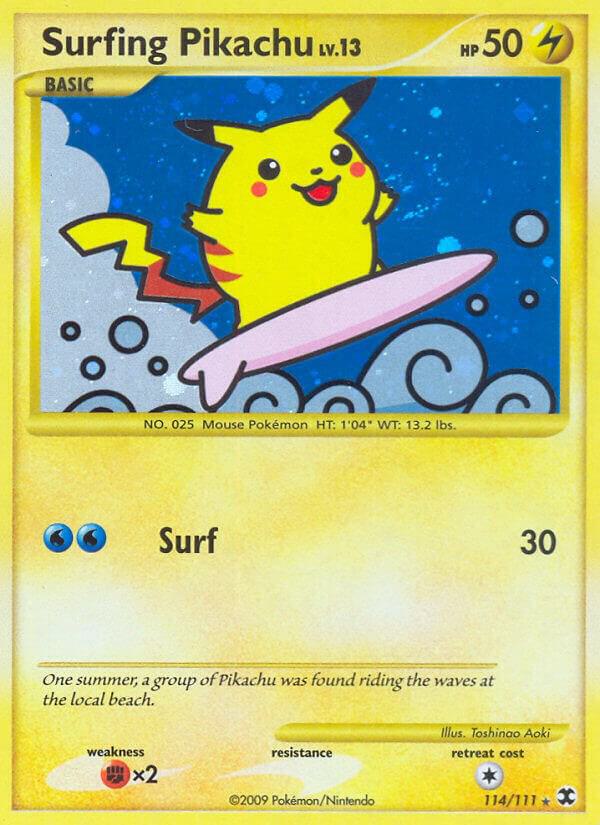 Surfing Pikachu (Rising Rivals)