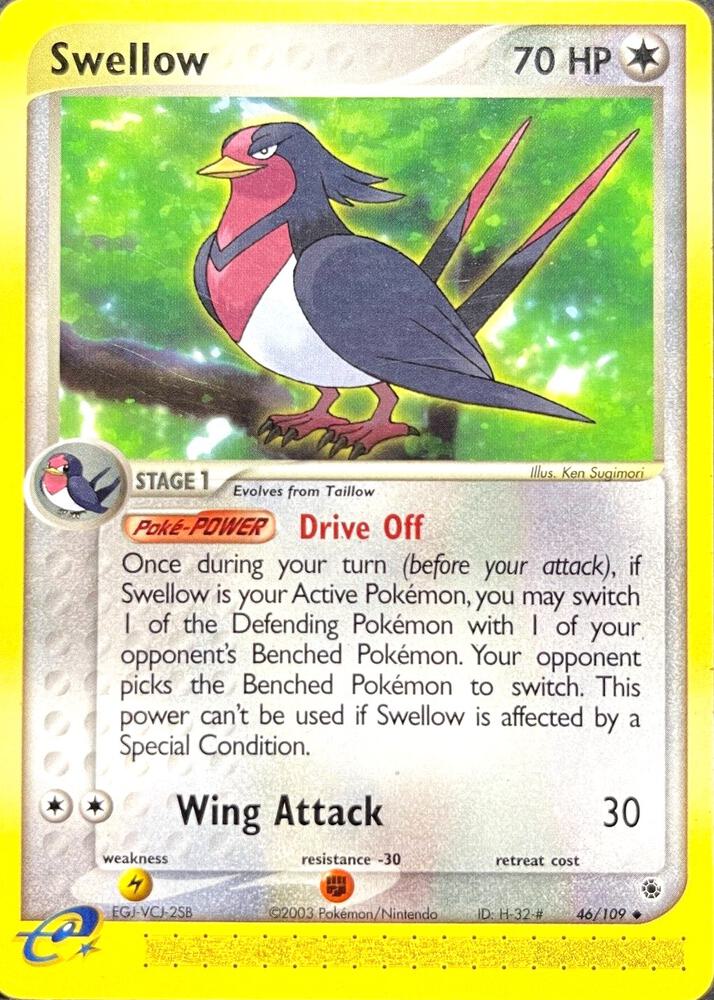 Swellow (EX Ruby and Sapphire)