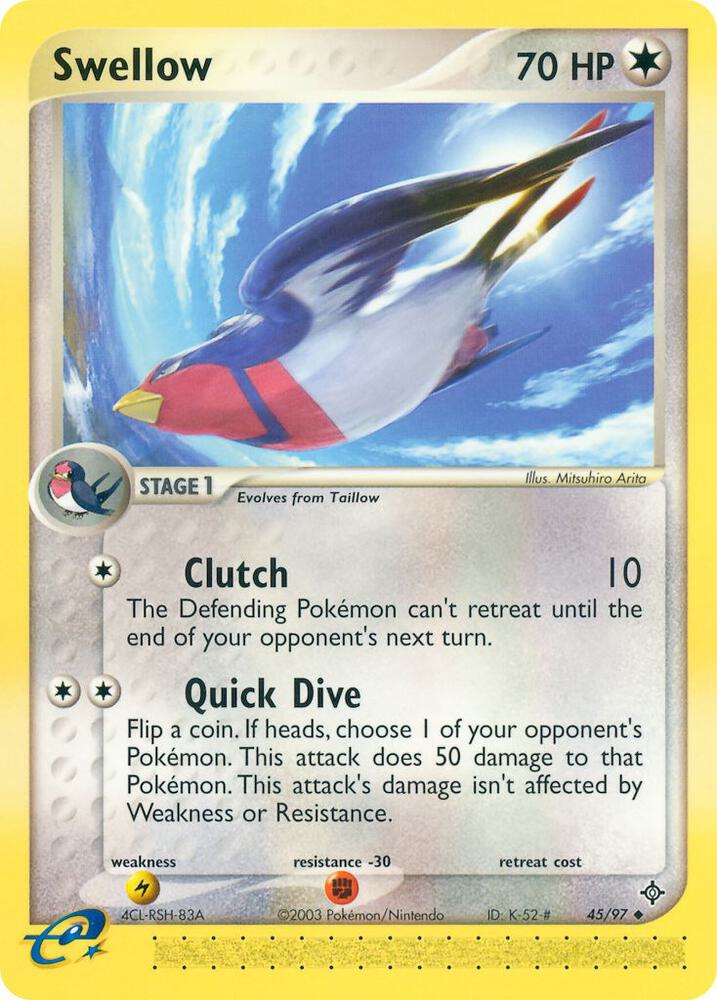 Swellow (EX Dragon)