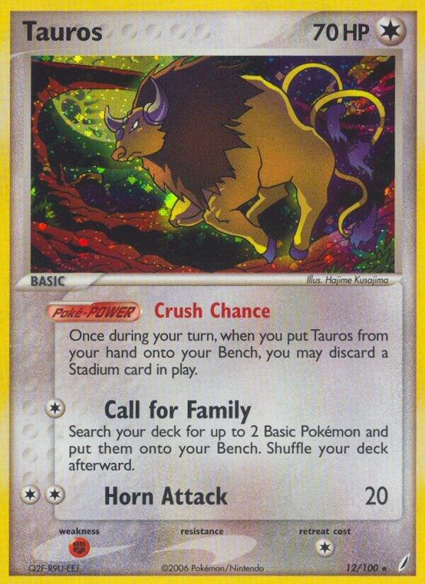 Tauros (EX Crystal Guardians)