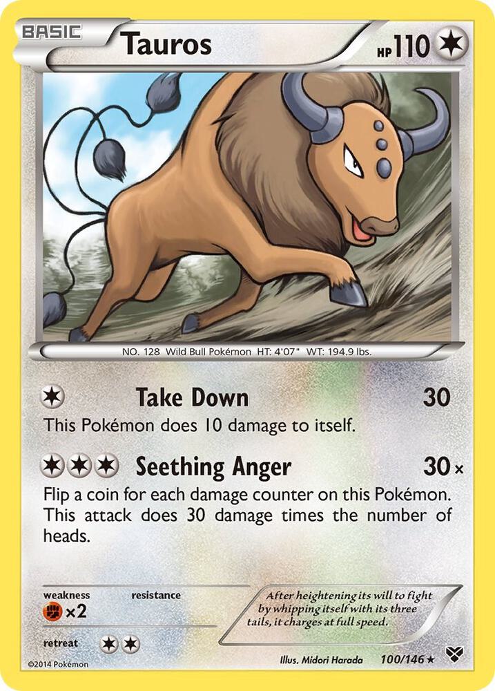 Tauros (XY Base Set)