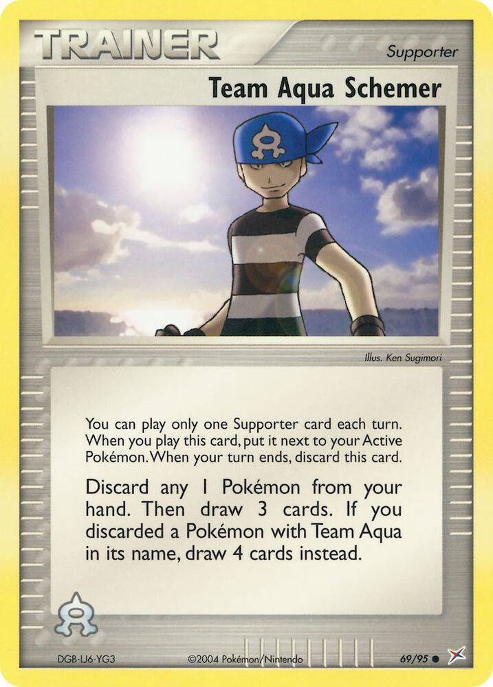 Team Aqua Schemer (EX Team Magma vs Team Aqua)