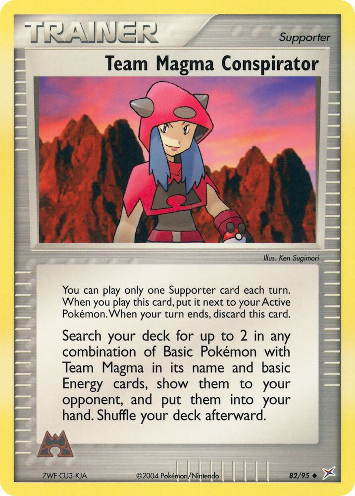 Team Magma Conspirator (EX Team Magma vs Team Aqua)