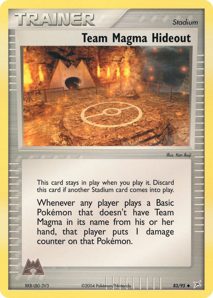 Team Magma Hideout (EX Team Magma vs Team Aqua)