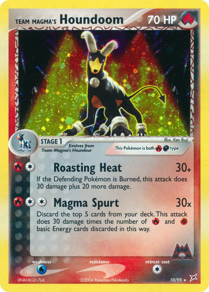 Team Magma's Houndoom - 10/95 (EX Team Magma vs Team Aqua)