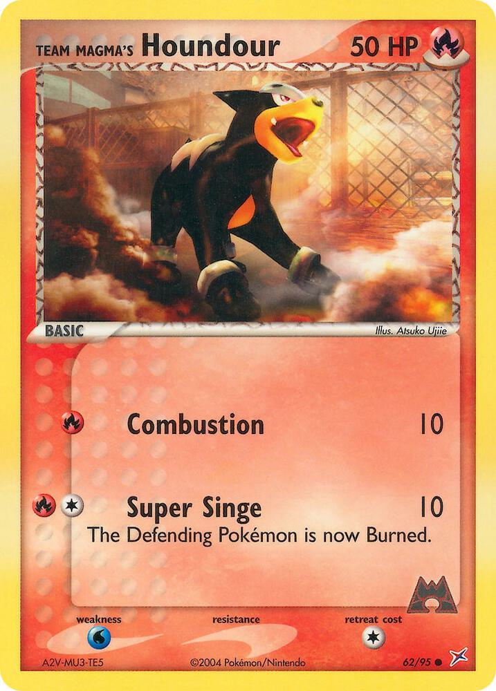 Team Magma's Houndour - 62/95 (EX Team Magma vs Team Aqua)