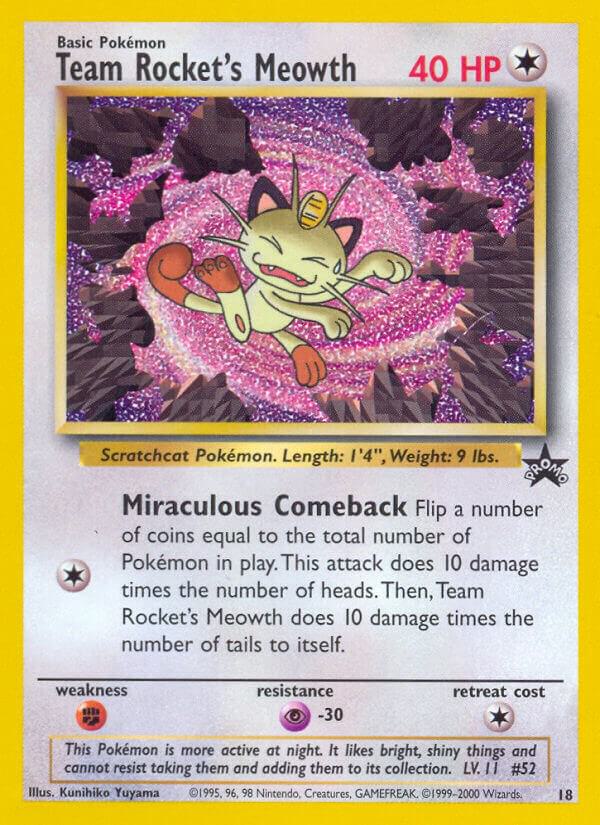 Team Rocket's Meowth (WoTC Promo)