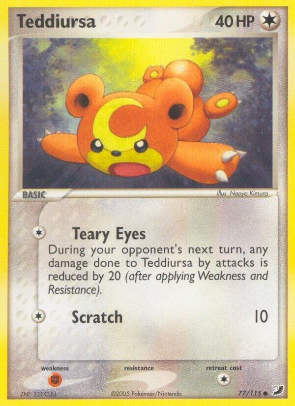 Teddiursa (EX Unseen Forces)