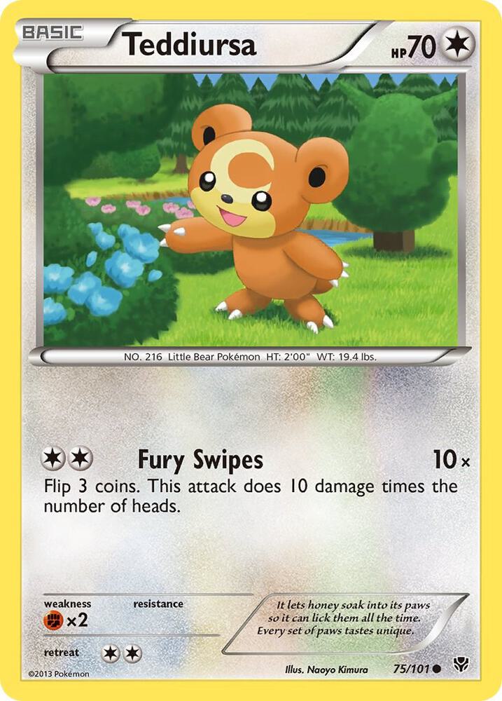Teddiursa (Plasma Blast)