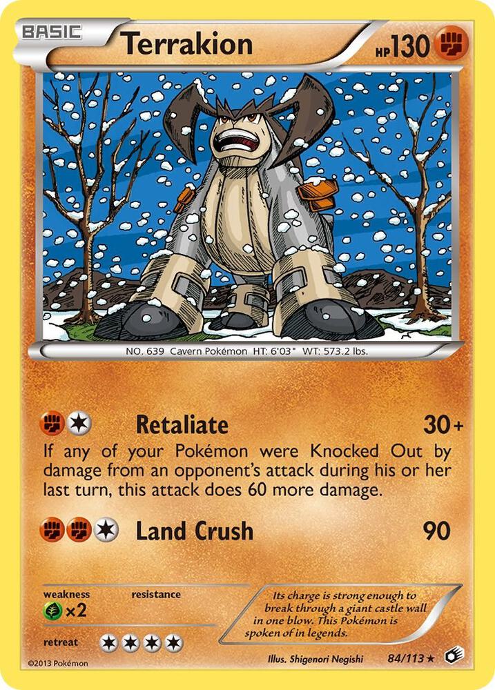 Terrakion (Legendary Treasures)