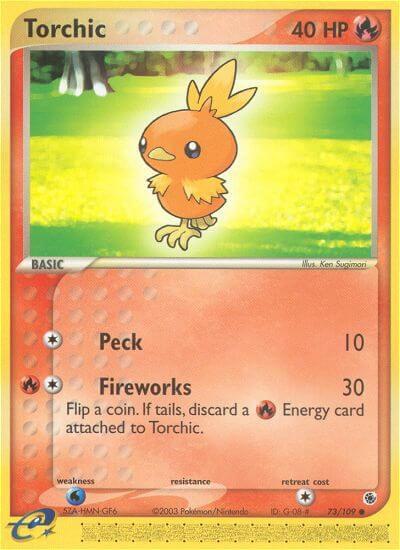 Torchic - 73/109 (EX Ruby and Sapphire)