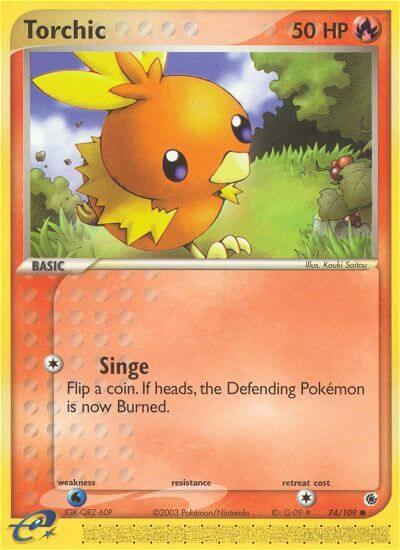 Torchic - 74/109 (EX Ruby and Sapphire)