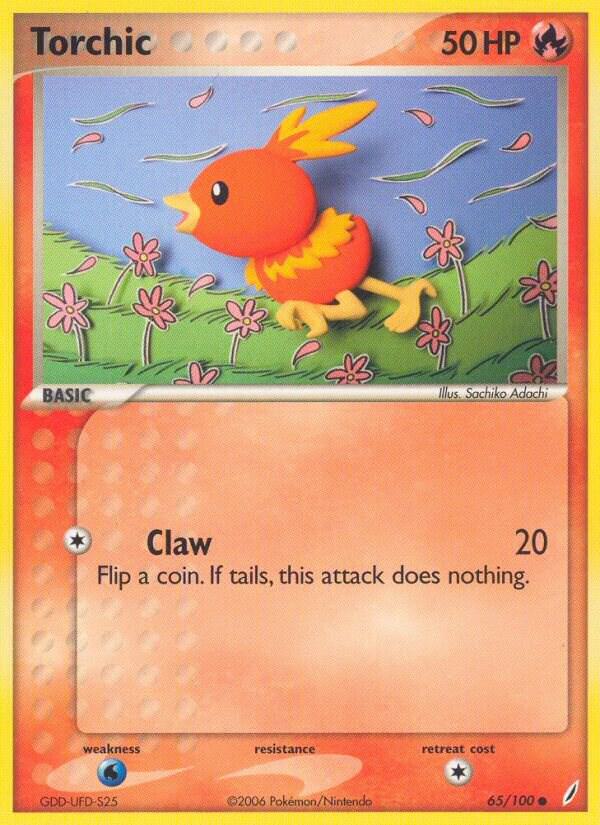 Torchic - 065/100 (EX Crystal Guardians)