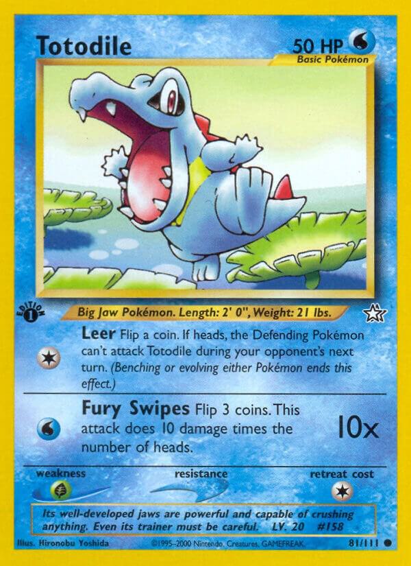 Totodile (81) (Neo Genesis)