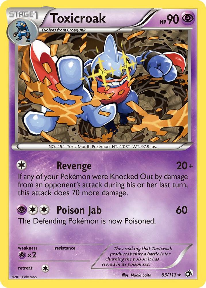 Toxicroak (Legendary Treasures)