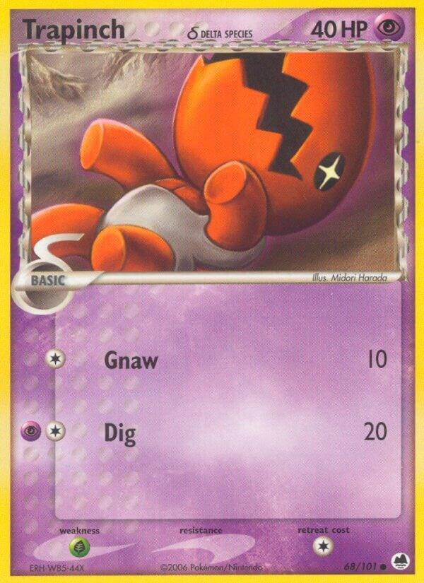 Trapinch - 068/101 (Delta Species) (EX Dragon Frontiers)