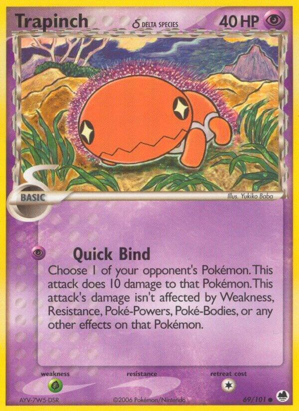 Trapinch - 069/101 (Delta Species) (EX Dragon Frontiers)