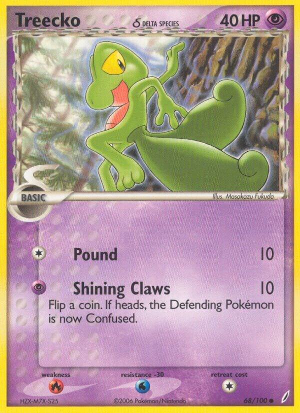Treecko (Delta Species) (EX Crystal Guardians)