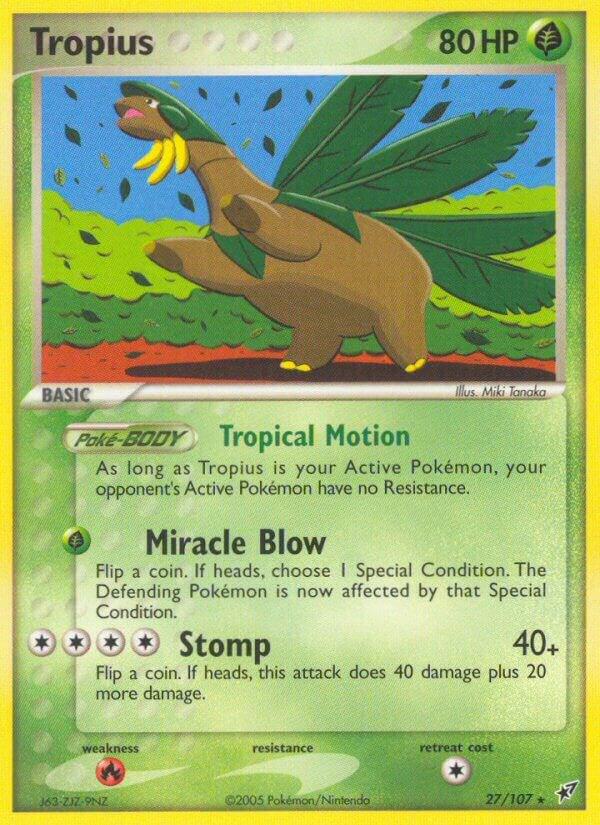 Tropius (EX Deoxys)