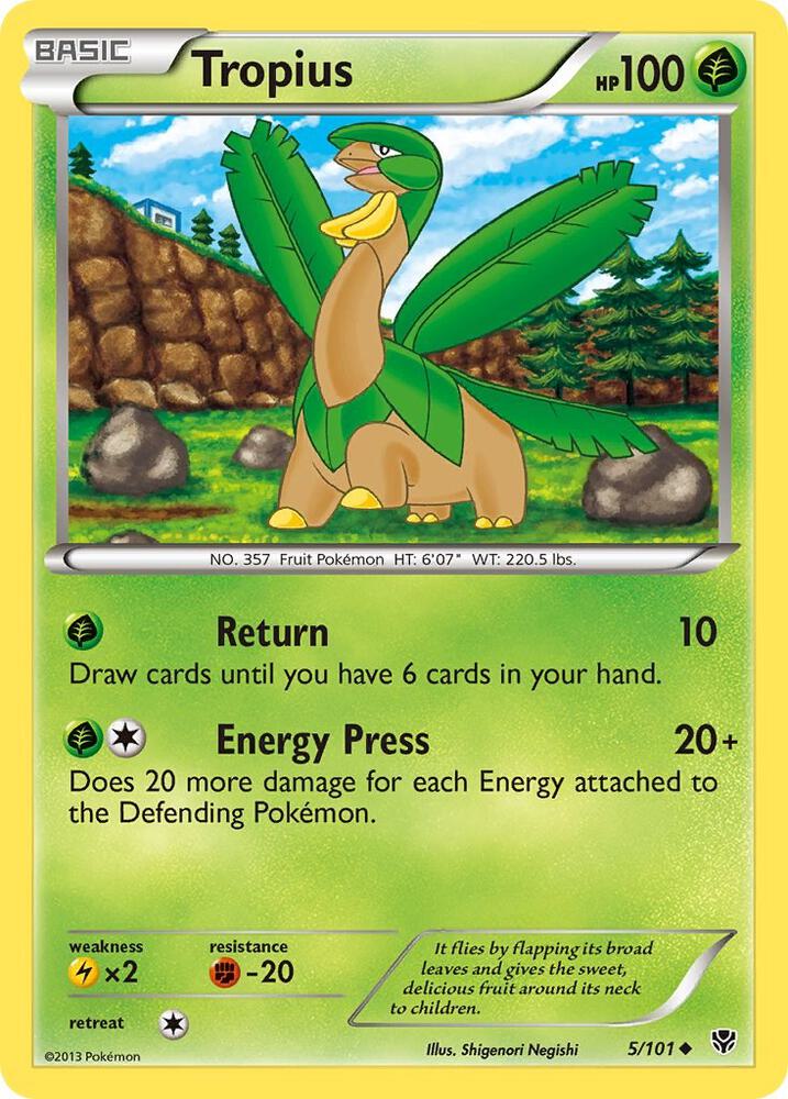 Tropius (Plasma Blast)