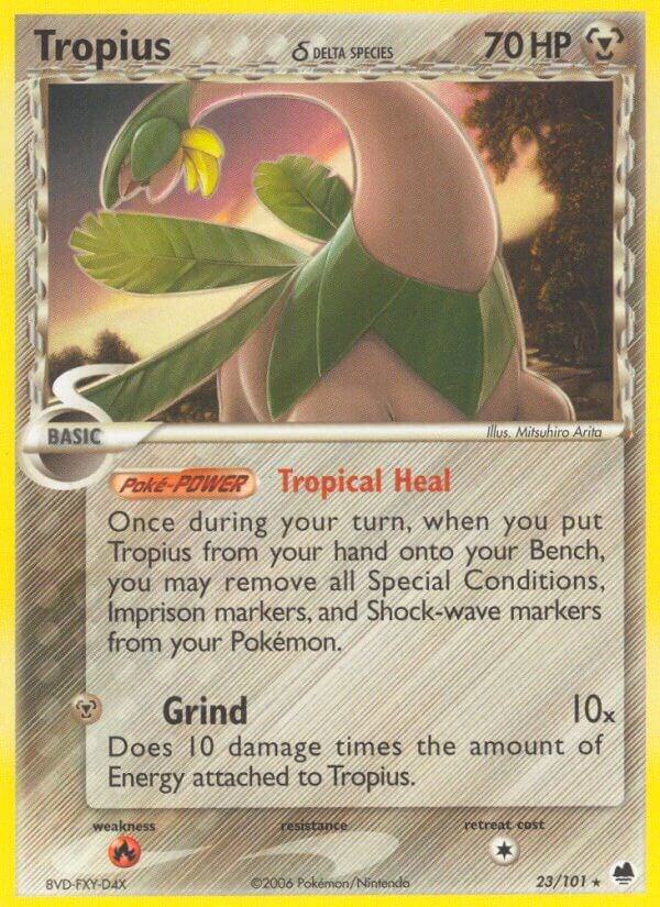 Tropius (Delta Species) (EX Dragon Frontiers)