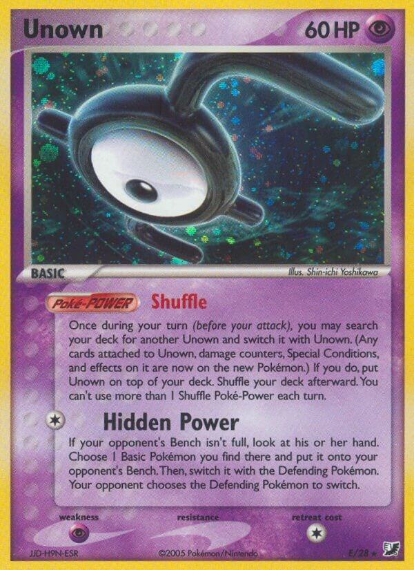 Unown (E) (EX Unseen Forces)