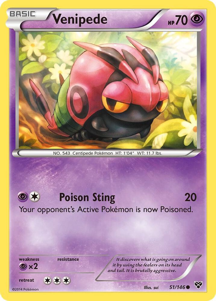 Venipede (XY Base Set)