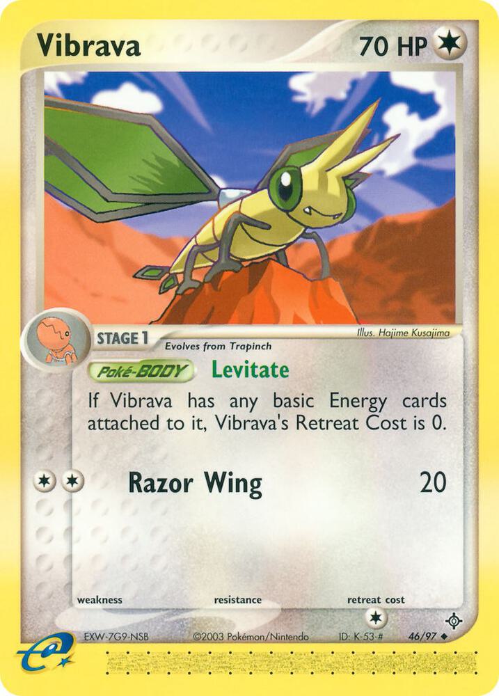 Vibrava - 46/97 (EX Dragon)