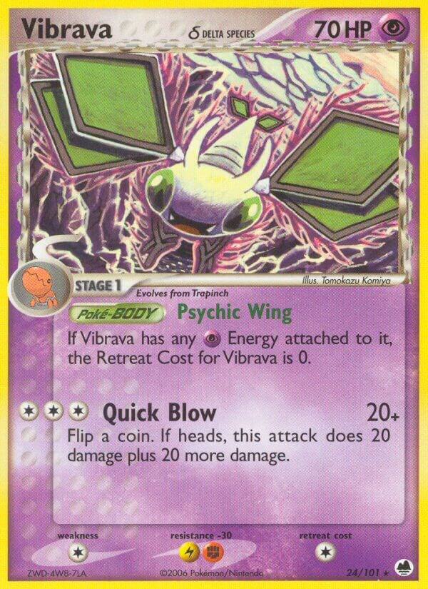 Vibrava - 024/101 (Delta Species) (EX Dragon Frontiers)