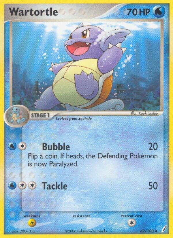 Wartortle - 042/100 (EX Crystal Guardians)