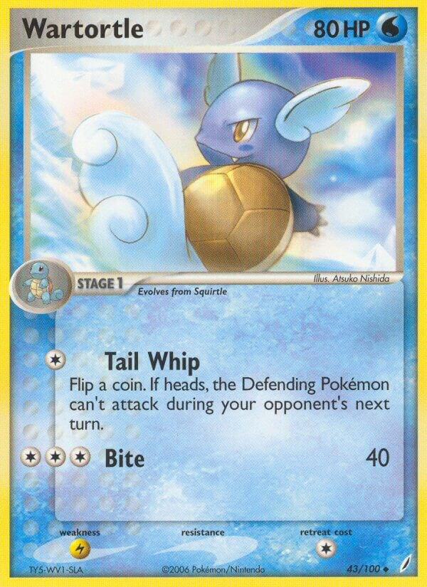 Wartortle - 043/100 (EX Crystal Guardians)
