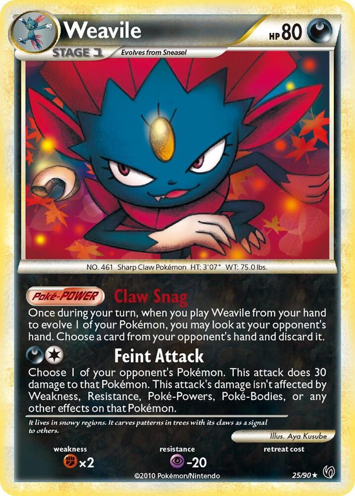 Weavile (Undaunted)