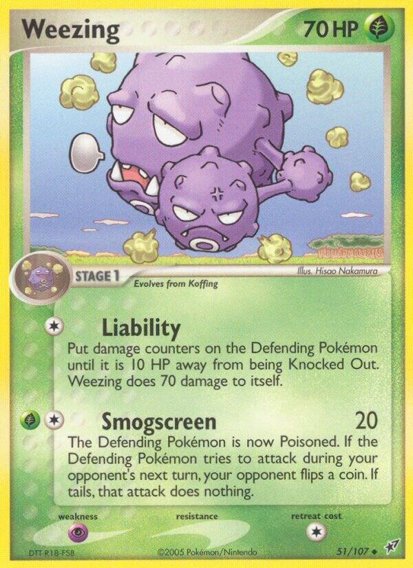 Weezing (EX Deoxys)