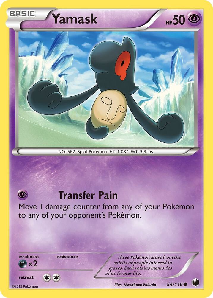 Yamask (54) (Plasma Freeze)