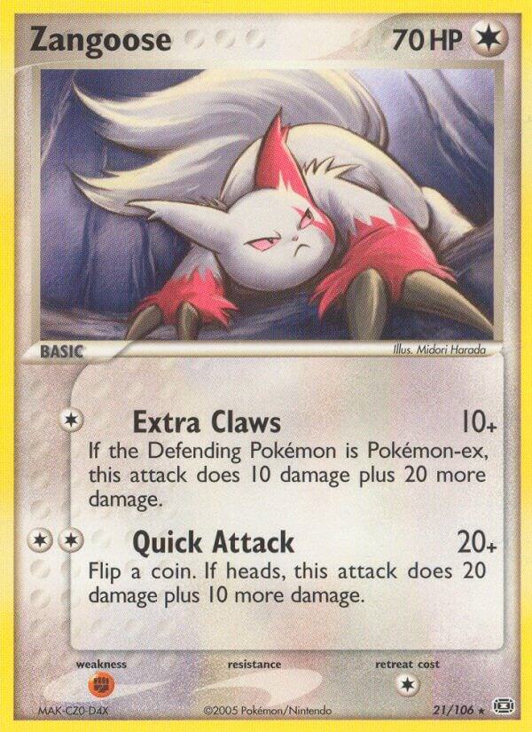 Zangoose (EX Emerald)