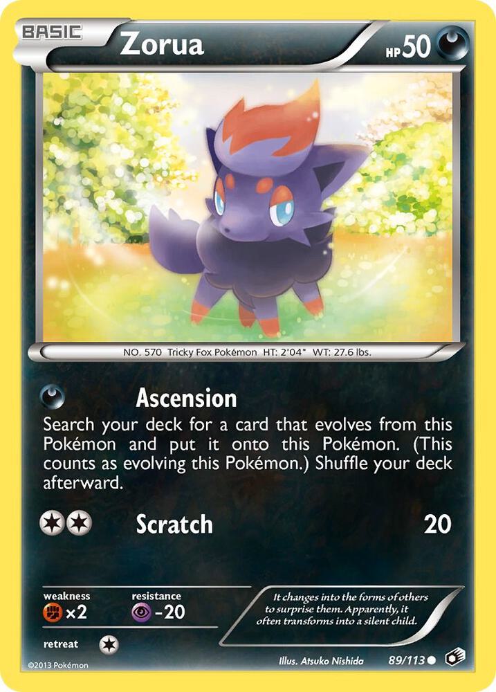 Zorua (Legendary Treasures)