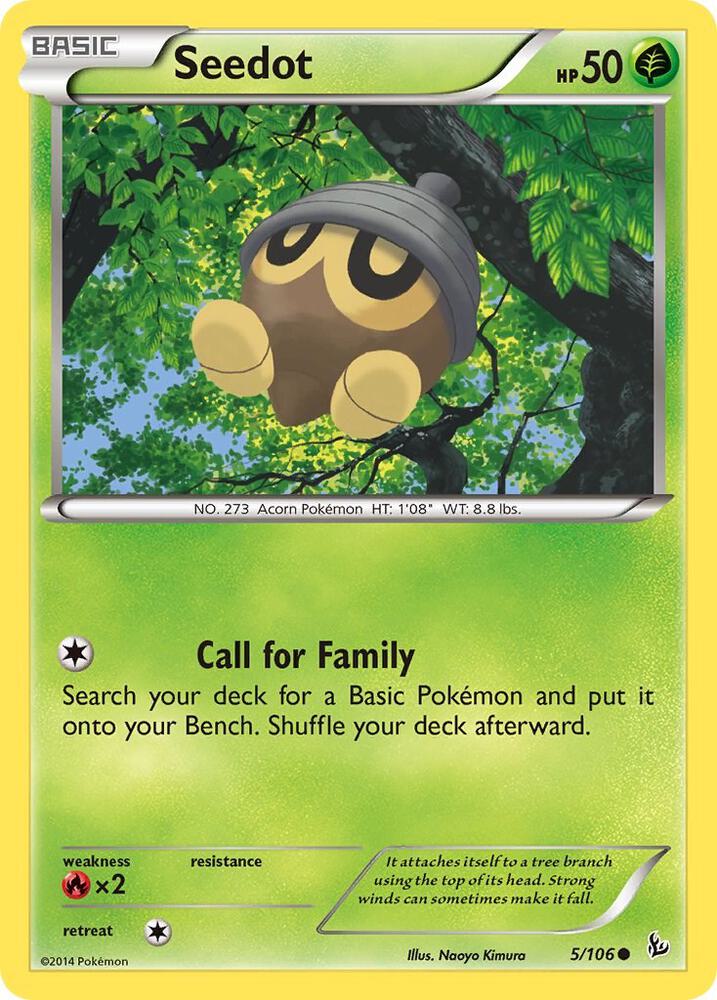 Seedot (XY - Flashfire)