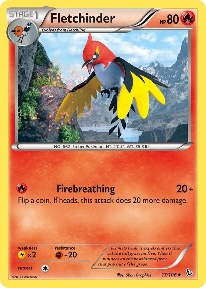 Fletchinder (XY - Flashfire)