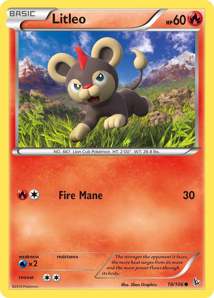 Litleo (19) (XY - Flashfire)
