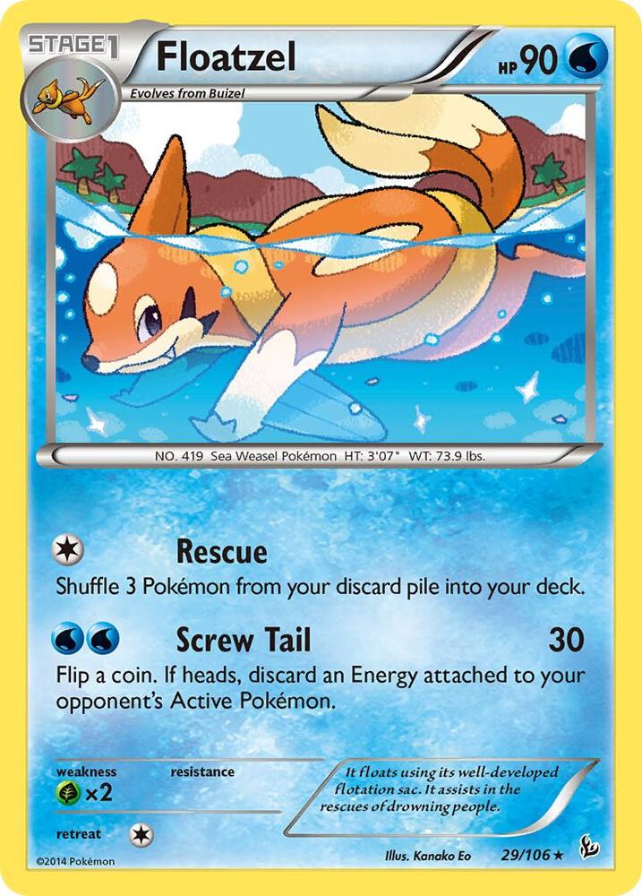 Floatzel (XY - Flashfire)