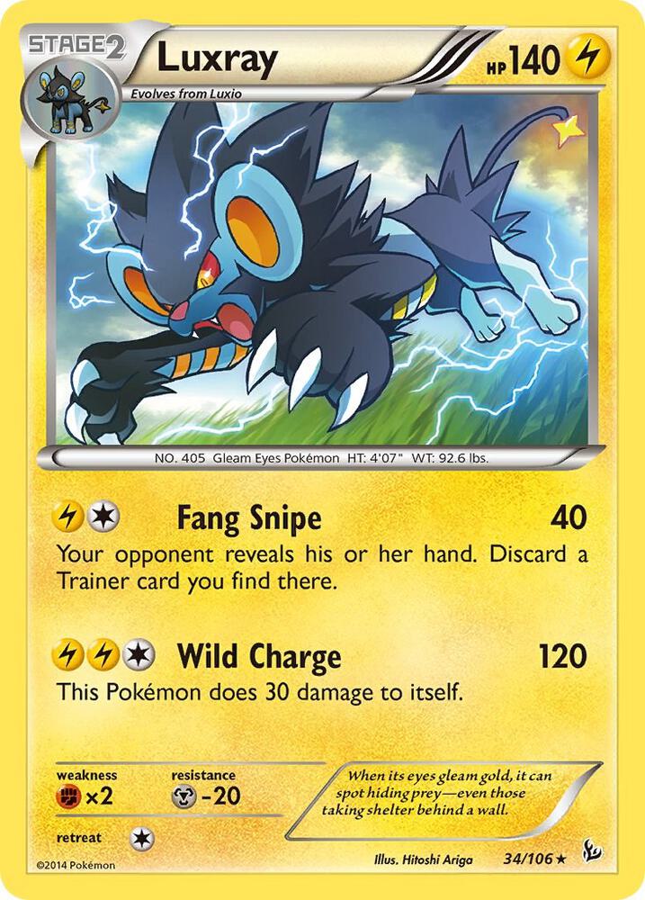 Luxray (XY - Flashfire)