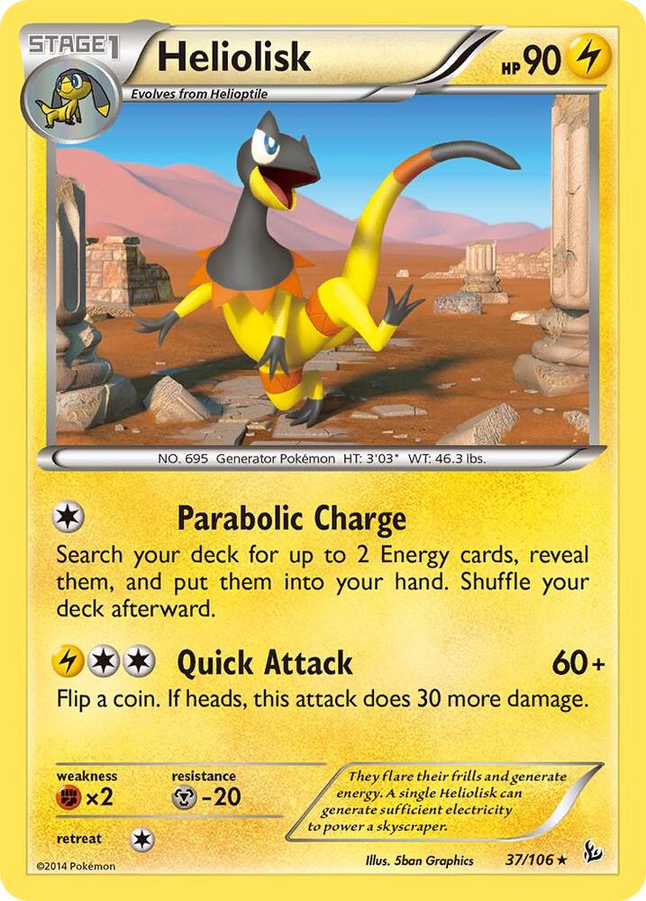 Heliolisk (XY - Flashfire)