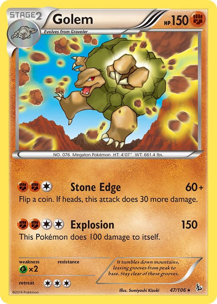 Golem (XY - Flashfire)