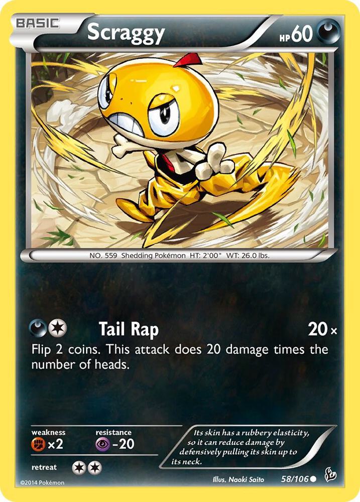 Scraggy (XY - Flashfire)