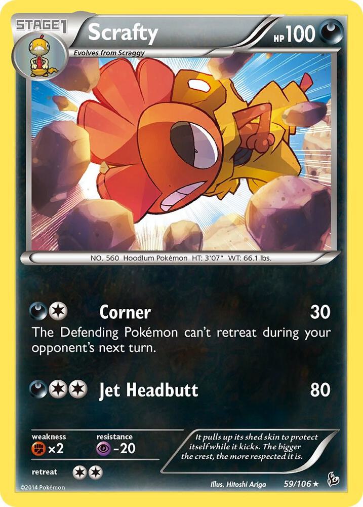 Scrafty (XY - Flashfire)