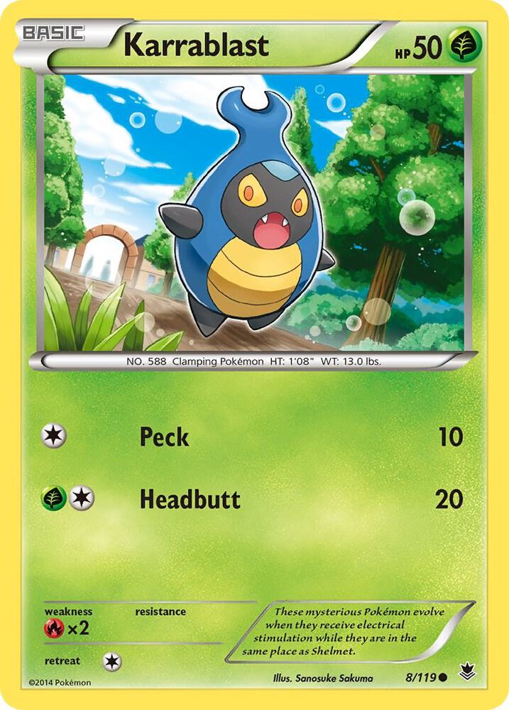 Karrablast (XY - Phantom Forces)