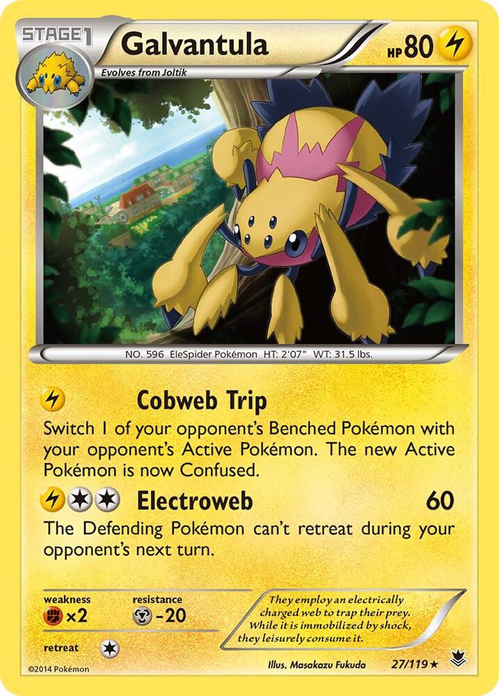 Galvantula (XY - Phantom Forces)